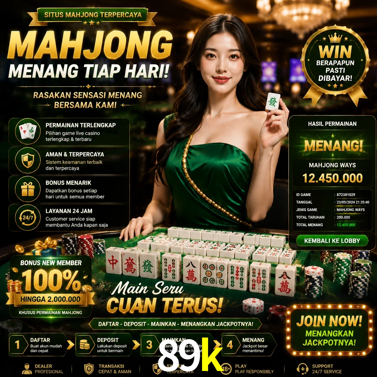 Cashback VIP 89k - reembolso semanal